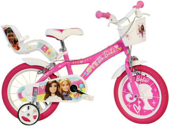 Mattel Barbie 16 Inch 27 cm Meisjes Knijprem Roze Wit