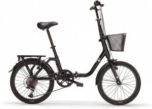 MBM Kangaroo 20 Inch 35 cm Unisex 6V V Brakes Zwart