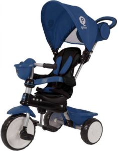 QPlay Comfort 4 in 1 driewieler Junior Blauw