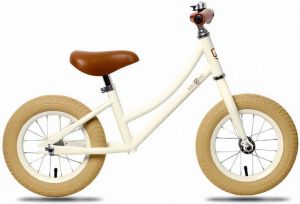 Rebel Kids loopfiets Sophie 12 Inch Crème