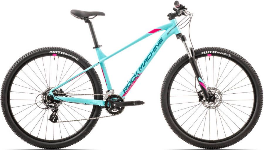 Rock Machine Catherine 10 29 Inch XS Unisex 14V Hydraulische schijfrem Turquoise