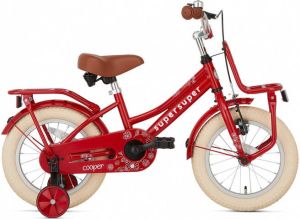 Supersuper Cooper s1 14 Inch 21 5 Cm Meisjes Terugtraprem Rood