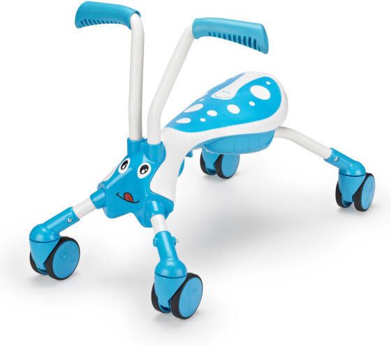 The Bugs ScrambleBug Tide Loopfiets met 4 Wielen Junior Blauw Wit