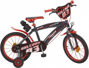 Toimsa Volcano 16 Inch 25 4 cm Jongens Knijprem Rood Zwart
