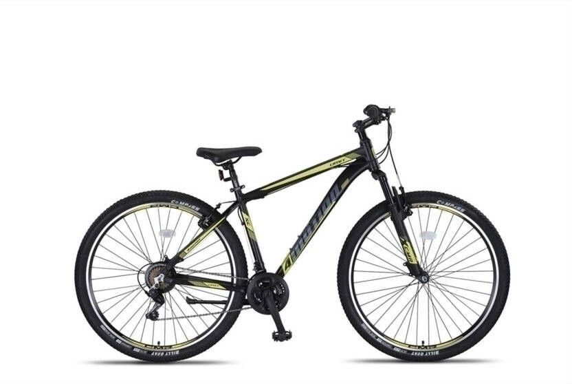 Umit 4 Motion MTB 27.5 Inch 47 cm Unisex 21V V Brakes Zwart Geel