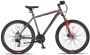 Umit Mirage MTB 27.5 Inch 46 cm Unisex 21V Hydraulische schijfrem Antraciet Rood - Thumbnail 2
