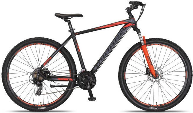 Umit Mirage MTB 27.5 Inch 50 cm Unisex 21V Hydraulische schijfrem Zwart Oranje