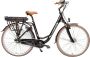 Vogue Elektrische fiets Basic N7 Dames 49 cm Mat zwart 468 Wh Mat zwart - Thumbnail 1