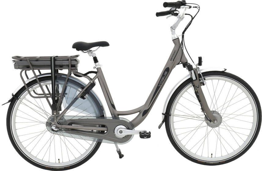 Vogue Elektrische fiets Basic N7 Dames 47 cm Mat grijs 468 Wh Mat grijs