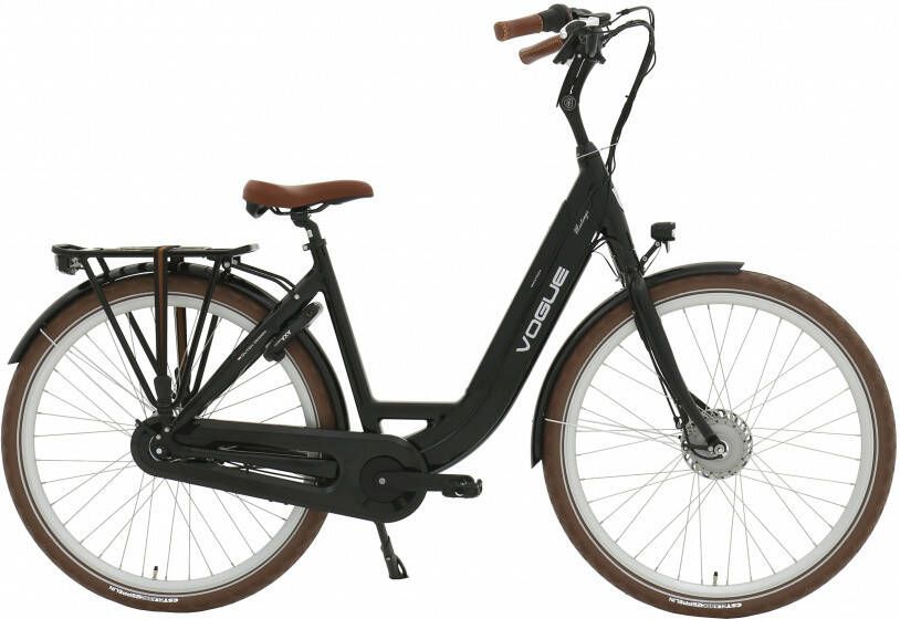 Vogue Elektrische fiets Mestengo Dames 51 cm Zwart 468 Wh Zwart
