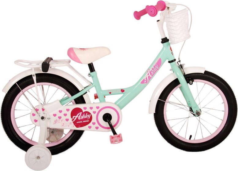 Volare Ashley 16 Inch 23 cm Meisjes Terugtraprem Mintgroen Wit - Foto 2