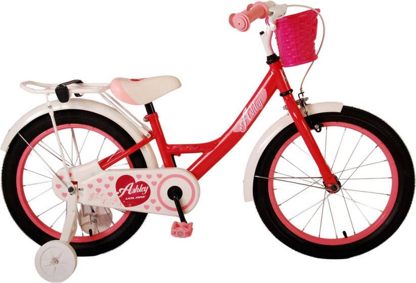Volare Ashley 18 Inch 25 cm Meisjes Terugtraprem Donkerroze - Foto 2