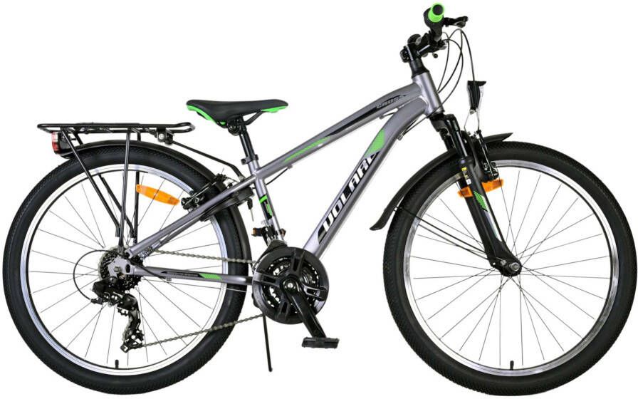 Volare Cross 24 Inch 31 75 cm Jongens 18V V Brakes Grijs Zwart
