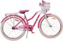 Volare Lovely 26 Inch 36 cm Meisjes Terugtraprem Roze Wit - Thumbnail 2