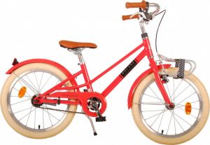 Volare Melody Kinderfiets Meisjes 18 inch Pastel Rood Prime Collection