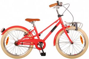 Volare Melody Kinderfiets Meisjes 20 inch Koraal Rood Twee Handremmen Prime Collection