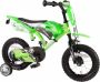 Volare Motobike Kinderfiets Jongens 12 inch Groen 95% afgemonteerd - Thumbnail 1