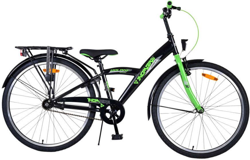 Volare Thombike 26 Inch 33 cm Jongens Terugtraprem Zwart Groen - Foto 2