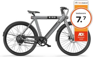 Bird Bike Elektrische stadsfiets A -Frame Gravity Gray Grijs