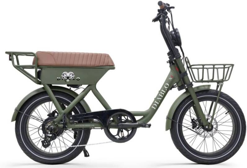 Diablo X1 Elektrische fatbike 720Wh Zwart