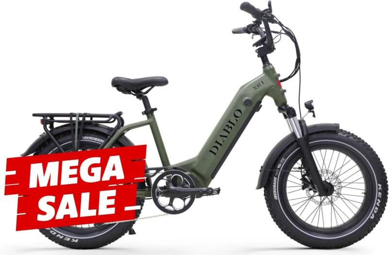Diablo XR1 20 Inch 42 cm Unisex 7V Hydraulische schijfrem Matgroen - Foto 2