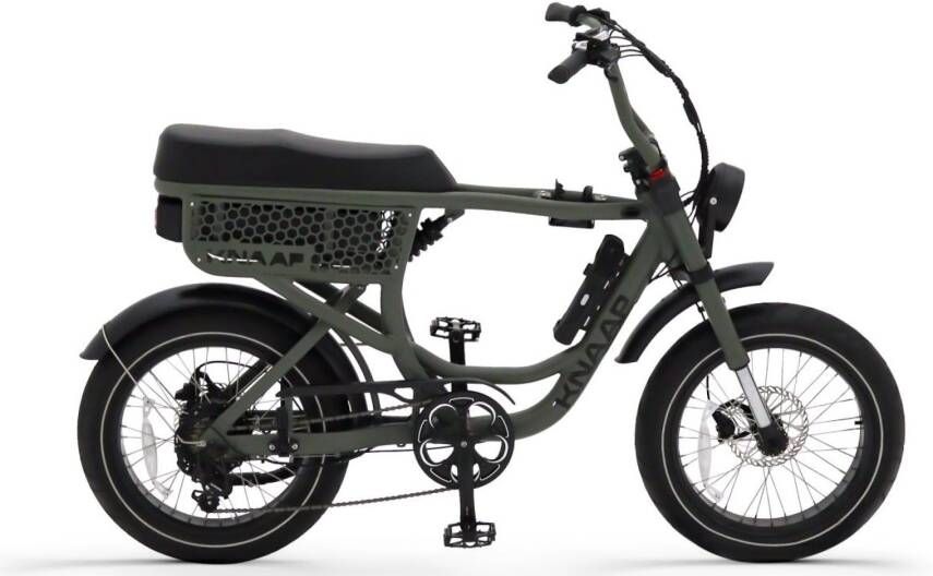Knaap BCN Elektrische fatbike 735Wh Donker groen