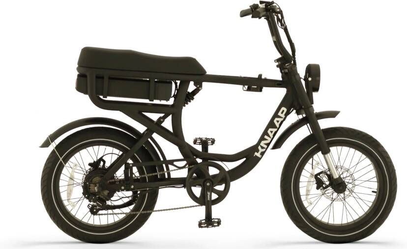 Knaap BCN Elektrische fatbike 735Wh Zwart mat