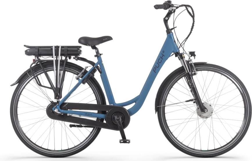 Puch E-Folk N3 Elektrische damesfiets 468Wh 28 inch Zwart - Foto 2