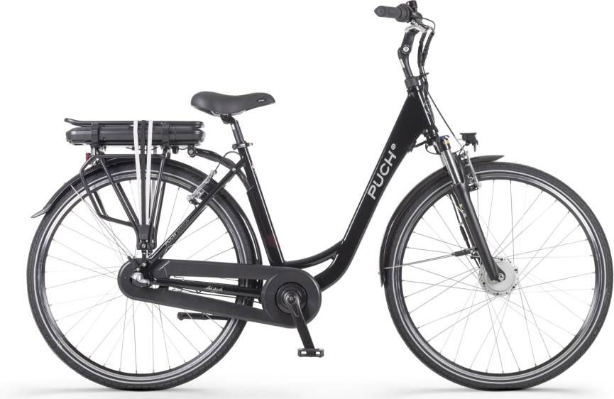 Puch E-Folk N3 Elektrische damesfiets 468Wh 28 inch Zwart