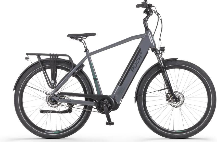 Puch E-Modern N7 SUV 2023 Elektrische damesfiets 600Wh 28 inch Grijs mat - Foto 3