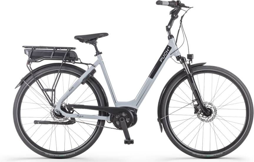 Puch E-Symphony N7 Elektrische damesfiets 400Wh 28 inch Grijs