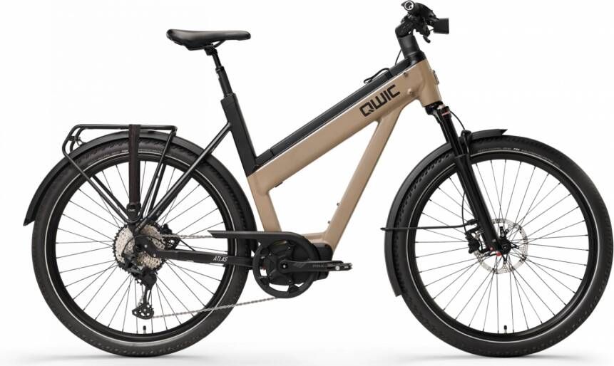 Qwic Elektrische stadsfiets Perfor ce Q Atlas uni framemaat XL... Beige