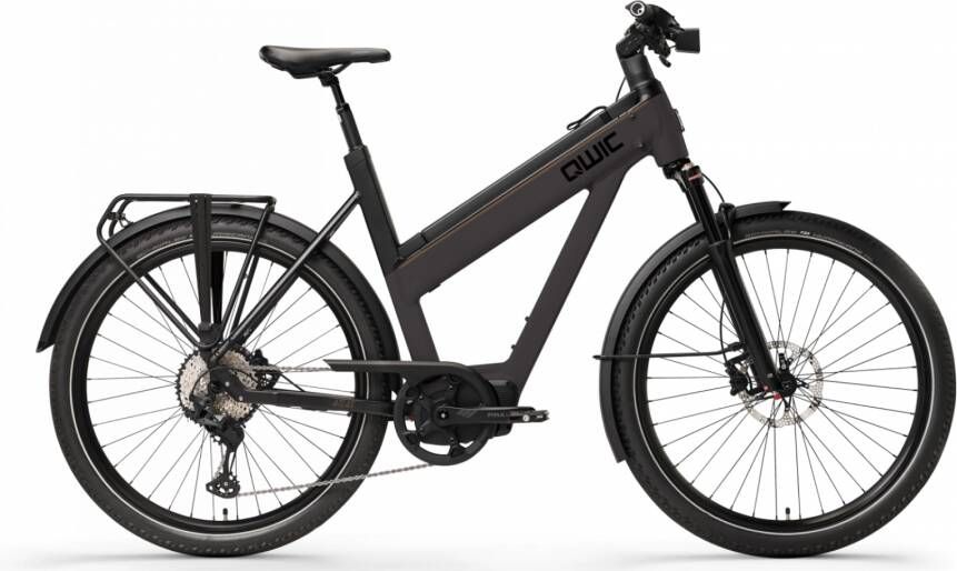 Qwic Elektrische stadsfiets Perfor ce Q Atlas uni framemaat XL... Zwart