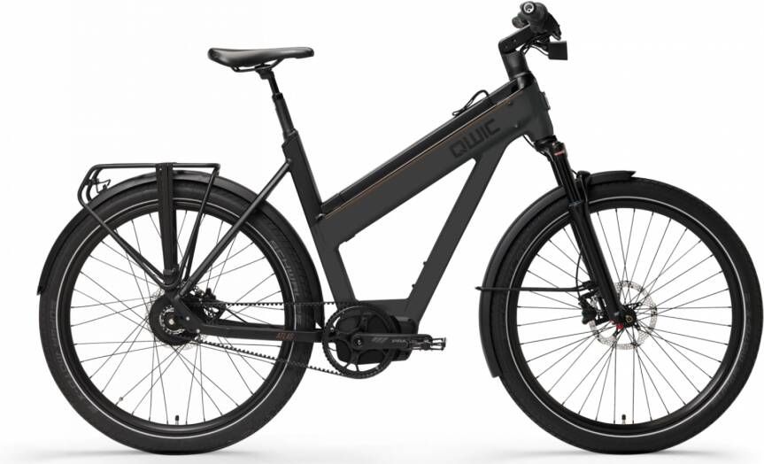 Qwic Elektrische stadsfiets Perfor ce Q Atlas Vario uni... Zwart