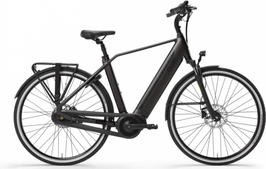 Qwic Elektrische stadsfiets Premium i-MN7+ framemaat L Zwart... Zwart