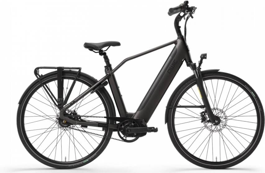 Qwic Elektrische stadsfiets Premium i-MN7+ Belt framemaat XL... Zwart