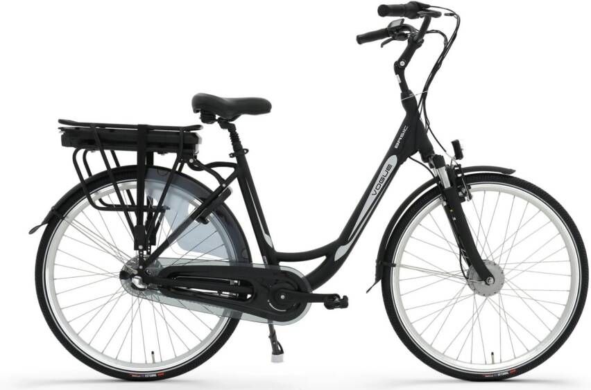 Vogue Elektrische fiets Basic N3 Dames 47 cm Mat zwart 468 Wh Mat zwart - Foto 3