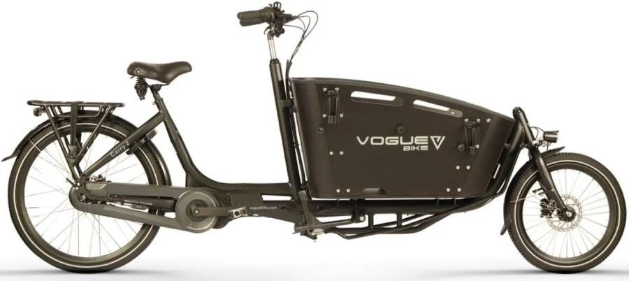 Vogue Carry 2 26 Inch 50 cm Unisex 8V Hydraulische schijfrem Matzwart Naturel - Foto 3