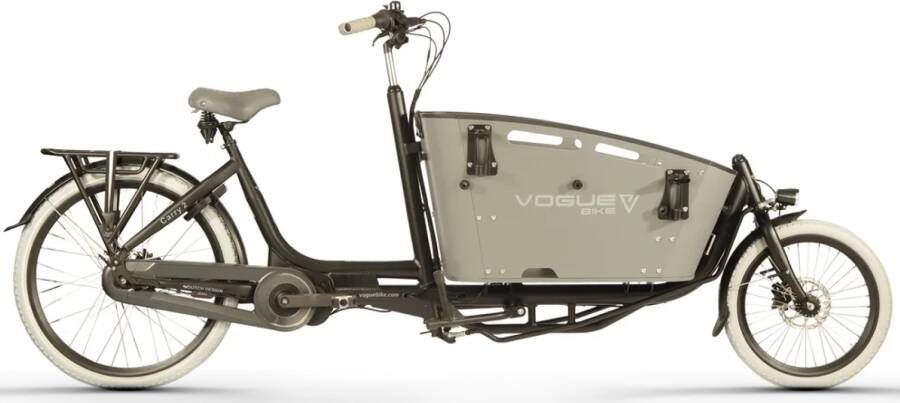 Vogue Carry 2 Ananda Elektrische bakfiets 540Wh Grijs mat