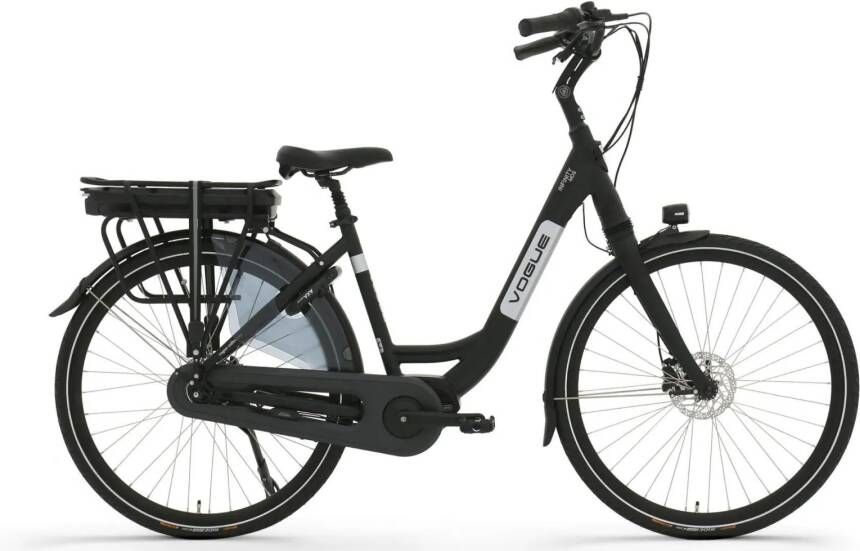 Vogue Elektrische fiets Infinity M300 Dames 53 cm Mat zwart 468 Wh Mat zwart