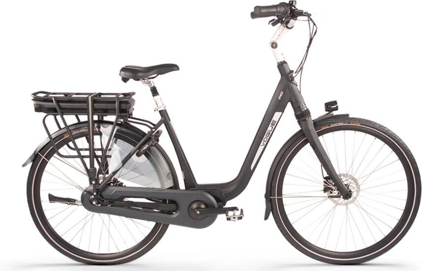 Vogue Elektrische stadsfiets Mio Dames 8sp 51 cm Mat zwart 468 Wh Mat zwart