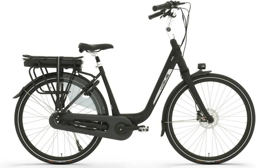 Vogue Elektrische stadsfiets Mio Dames 51 cm 8sp Zwart 468 Wh Zwart