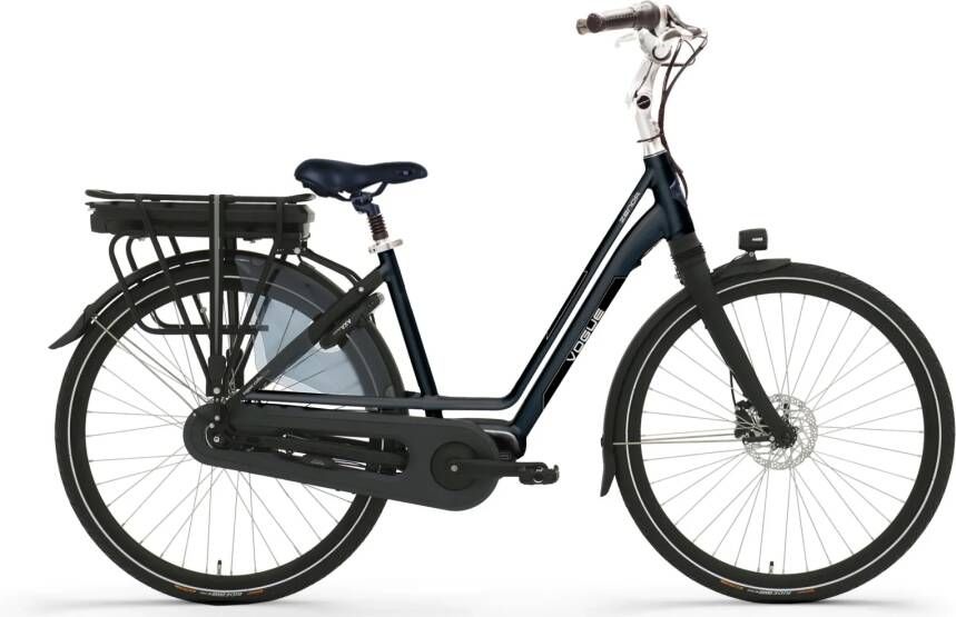 Vogue Elektrische stadsfiets zenda Dames 51 cm 8sp Zwart 468 Wh Zwart