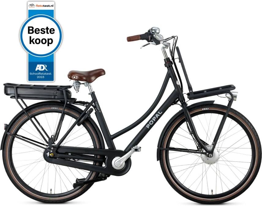 Popal Daily Dutch Prestige-E Elektrische Fiets E-Bike 28 Inch Transportfiets 53 cm 7 Versnellingen + 5 Ondersteuningsstanden Rollerbrake Matzwart - Foto 2