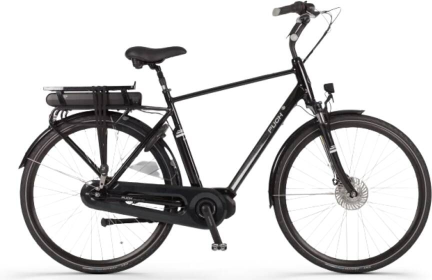 Puch E Lounge Elektrische fiets | Heren | 50 cm | Crystal black gloss online kopen