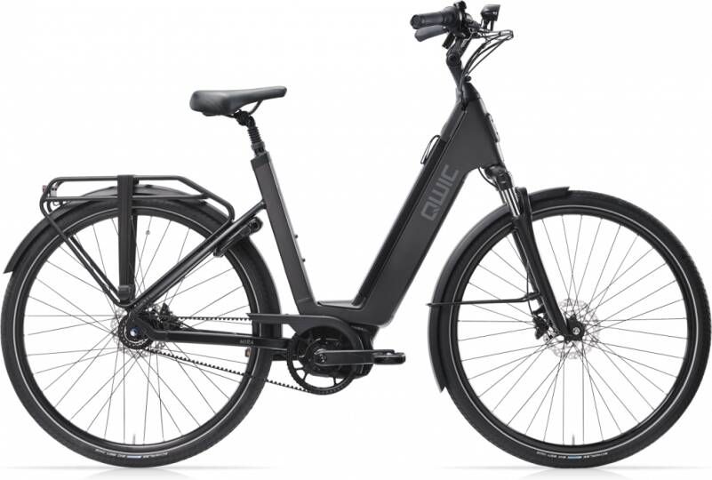 Qwic Mira Tour Elektrische damesfiets 522Wh 28 inch Zwart