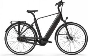 Qwic Elektrische stadsfiets Premium i-MN7+ framemaat XL... Zwart