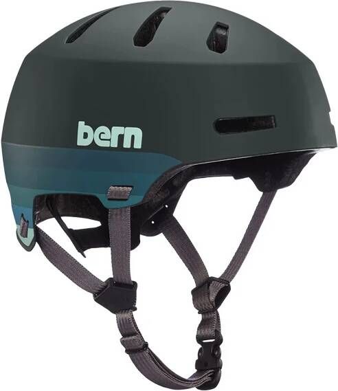 Bern Macon 2.0 Mips Helm Matte Retro Forest Green