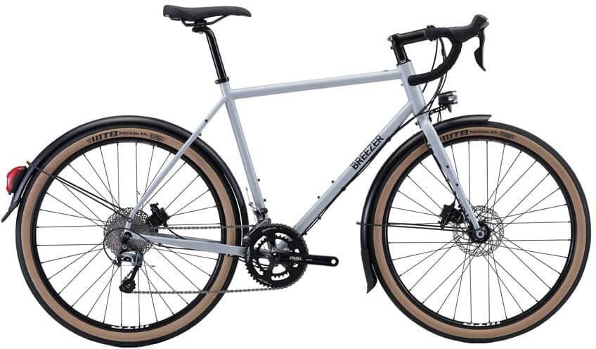 Breezer Doppler Pro+ Gravel fiets Grijs