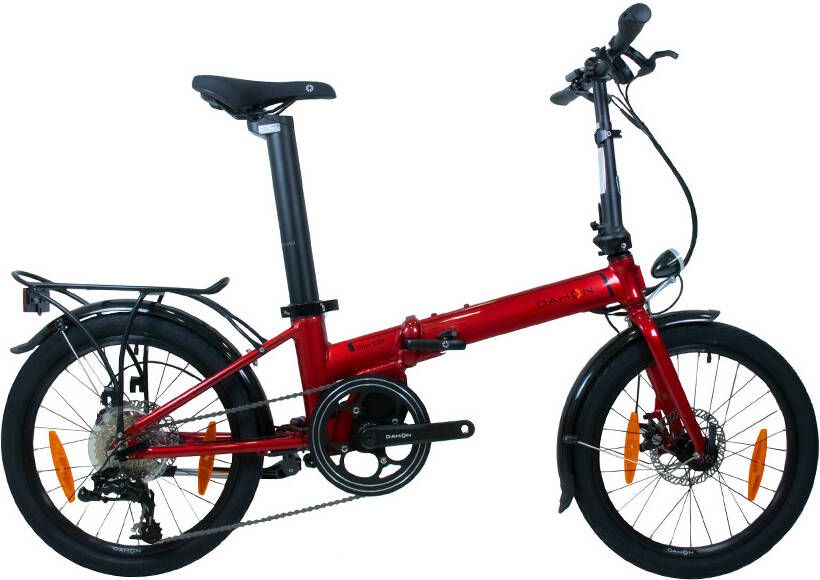 Dahon Unio E20 DB Elektrische Vouwfiets Rood